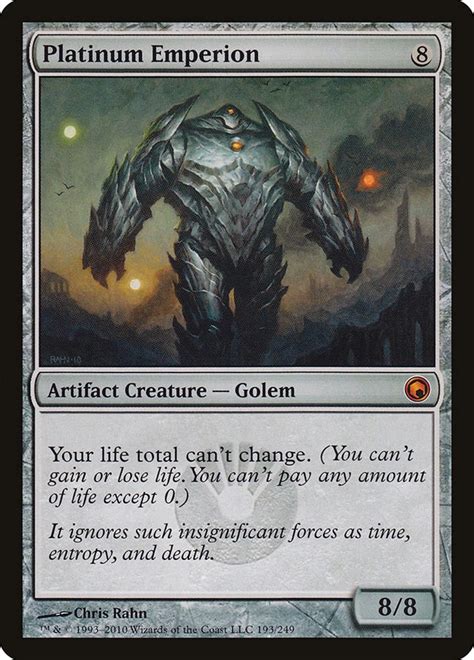 Platinum Emperion (Scars of Mirrodin) .